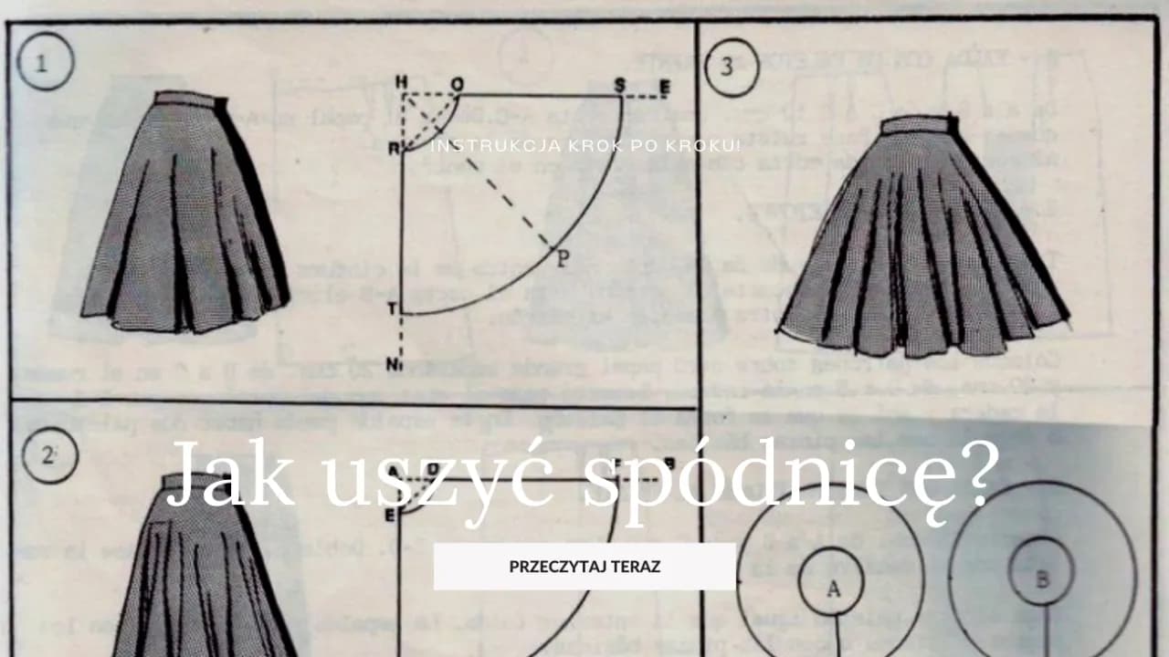 Jak uszyć prostą spódnicę - krok po kroku bez zbędnych trudności Jak uszyć prostą spódnicę - krok po kroku bez zbędnych trudności